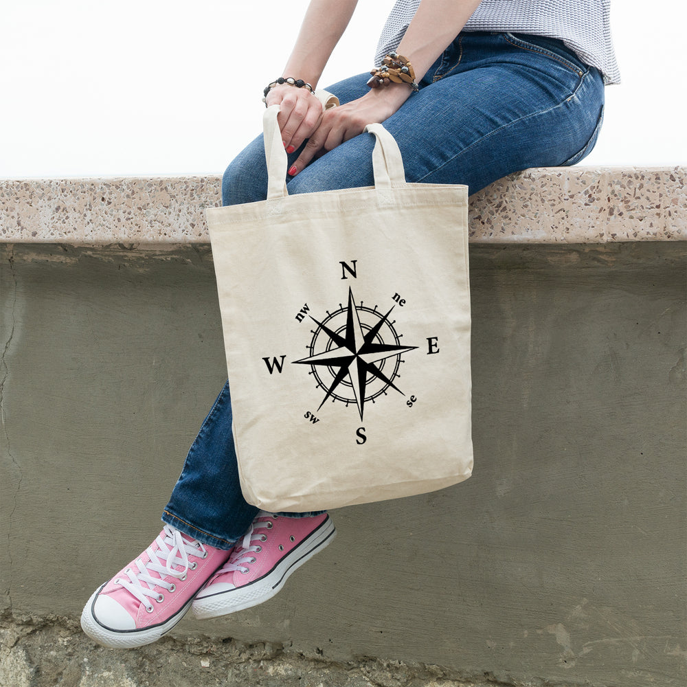Compass rose | 100% Cotton tote bag - Adnil Creations