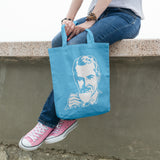 Man drinking tea | 100% Cotton tote bag - Adnil Creations