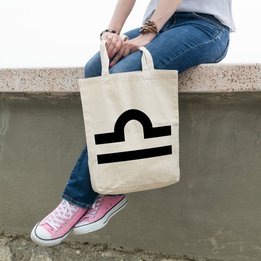 Libra zodiac sign | 100% Cotton tote bag - Adnil Creations