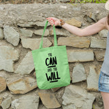 You can and you will | 100% Cotton tote bag - Adnil Creations