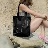 Scorpio constellation | 100% Cotton tote bag - Adnil Creations
