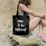 Dare to be different | 100% Cotton tote bag - Adnil Creations