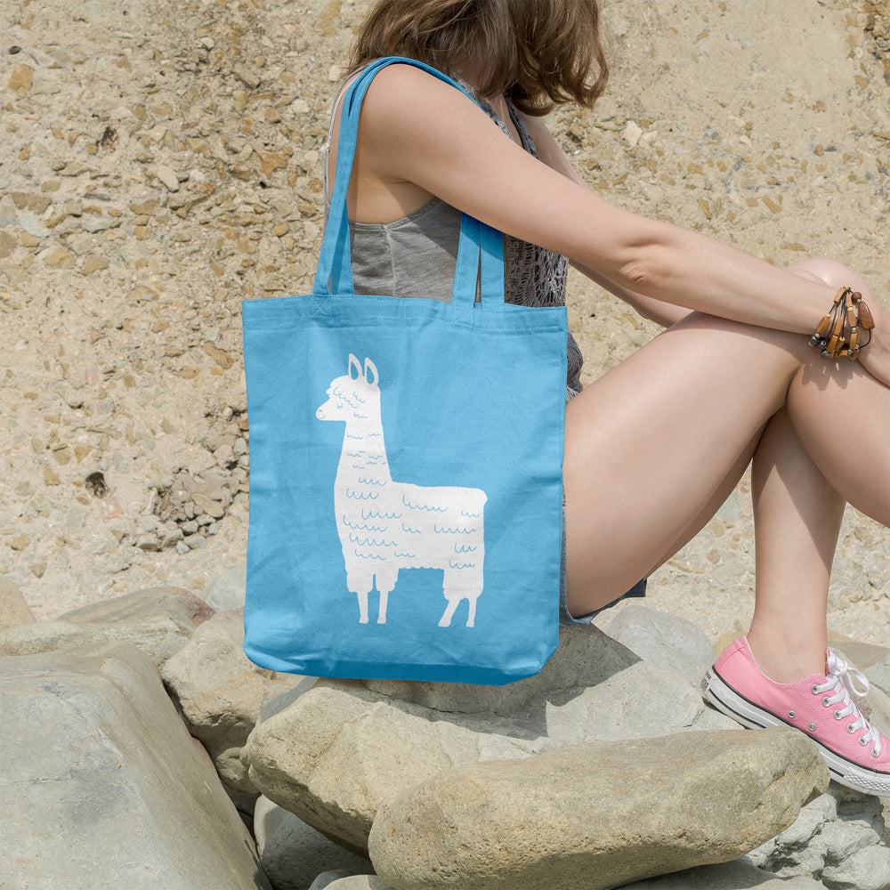 Llama | 100% Cotton tote bag - Adnil Creations