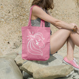 Unicorn head | 100% Cotton tote bag - Adnil Creations