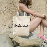 Bridesmaid | 100% Cotton tote bag - Adnil Creations