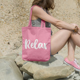 Relax | 100% Cotton tote bag - Adnil Creations