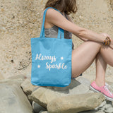 Always sparkle | 100% Cotton tote bag - Adnil Creations