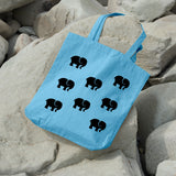 Elephant pattern | 100% Cotton tote bag - Adnil Creations