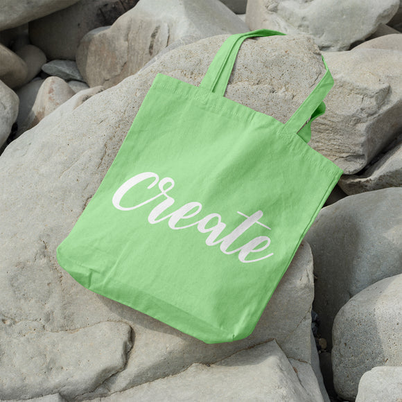 Create | 100% Cotton tote bag - Adnil Creations