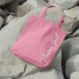 Flower girl | 100% Cotton tote bag - Adnil Creations