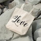 Love | 100% Cotton tote bag - Adnil Creations