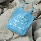 Really important shit inside | 100% Cotton tote bag - Adnil Creations