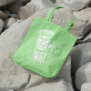 Laughing tiki | 100% Cotton tote bag - Adnil Creations