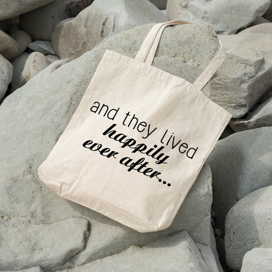 And they lived happily ever after... | 100% Cotton tote bag - Adnil Creations