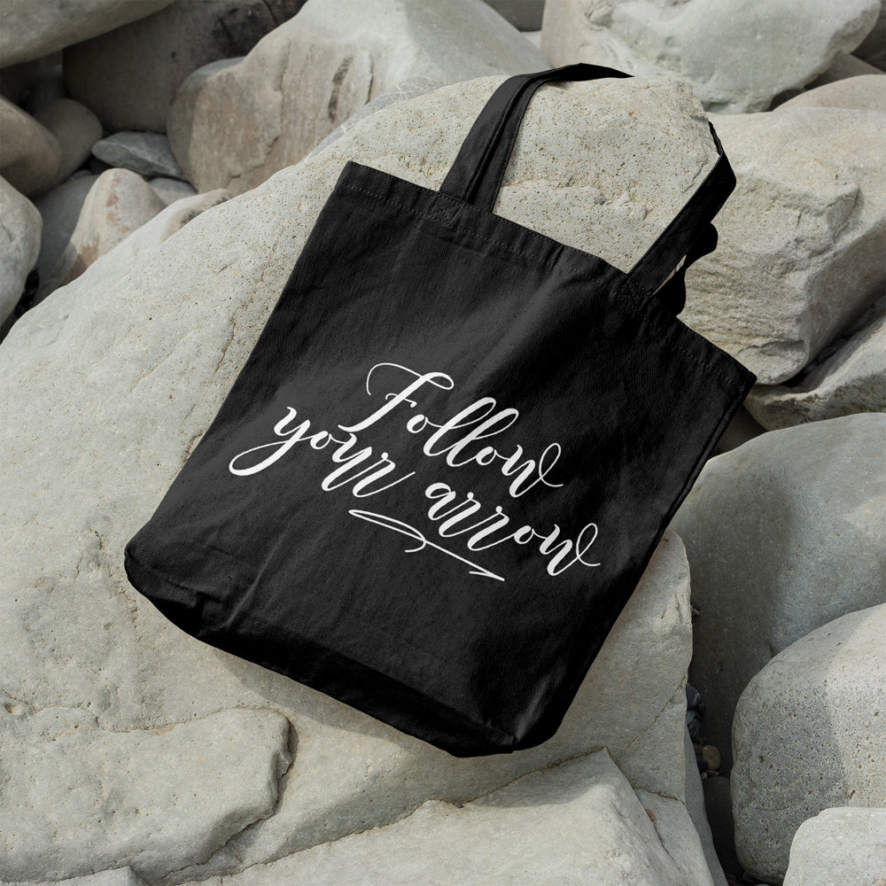 Follow your arrow | 100% Cotton tote bag - Adnil Creations