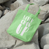 Never grow up | 100% Cotton tote bag - Adnil Creations