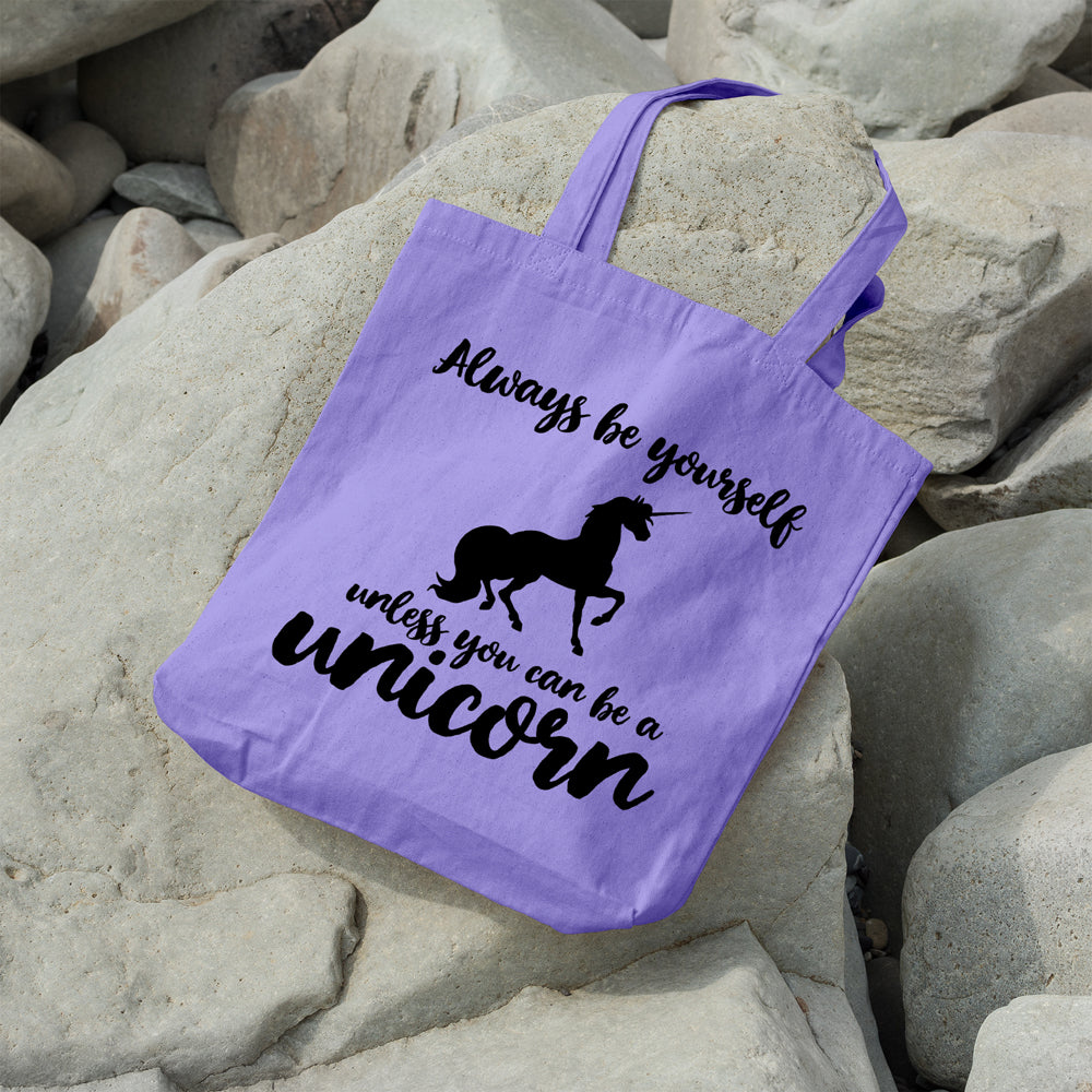 Always be yourself unless you can be a unicorn, then always be a unicorn | 100% Cotton tote bag - Adnil Creations