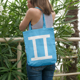 Gemini zodiac sign | 100% Cotton tote bag - Adnil Creations