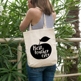 Best teacher ever | 100% Cotton tote bag - Adnil Creations