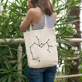 Sagittarius constellation | 100% Cotton tote bag - Adnil Creations