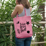Love your shell | 100% Cotton tote bag - Adnil Creations