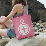 Magnetic compass | 100% Cotton tote bag - Adnil Creations