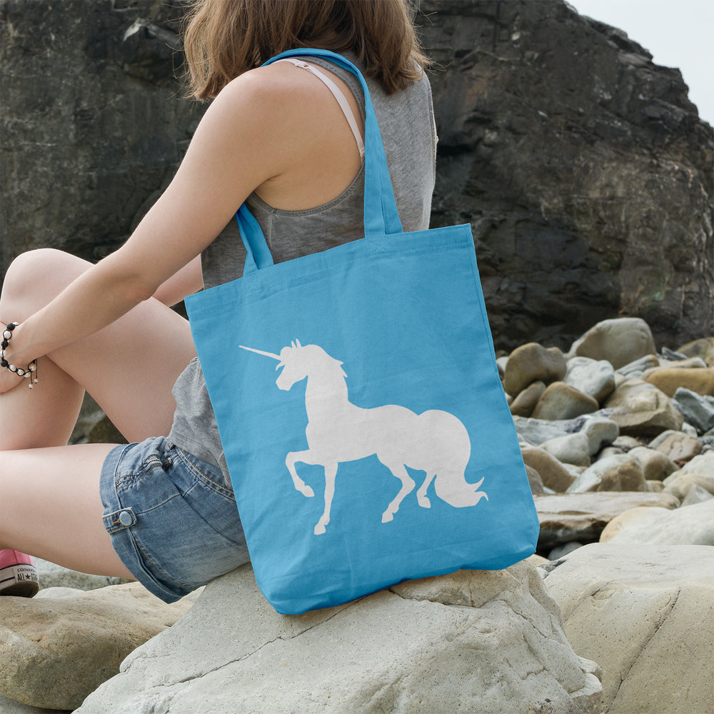 Unicorn silhouette | 100% Cotton tote bag - Adnil Creations