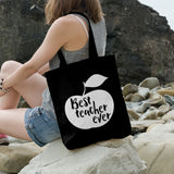 Best teacher ever | 100% Cotton tote bag - Adnil Creations