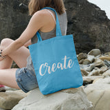 Create | 100% Cotton tote bag - Adnil Creations
