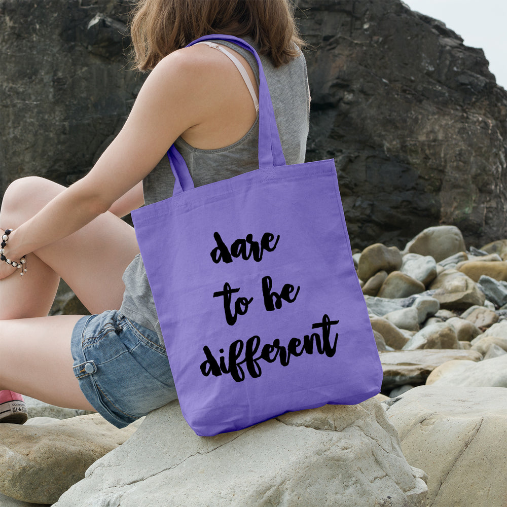 Dare to be different | 100% Cotton tote bag - Adnil Creations