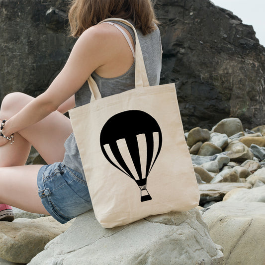 Hot air balloon | 100% Cotton tote bag - Adnil Creations