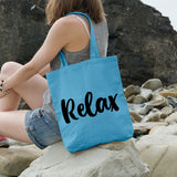 Relax | 100% Cotton tote bag - Adnil Creations