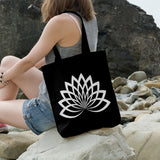 Lotus flower | 100% Cotton tote bag - Adnil Creations