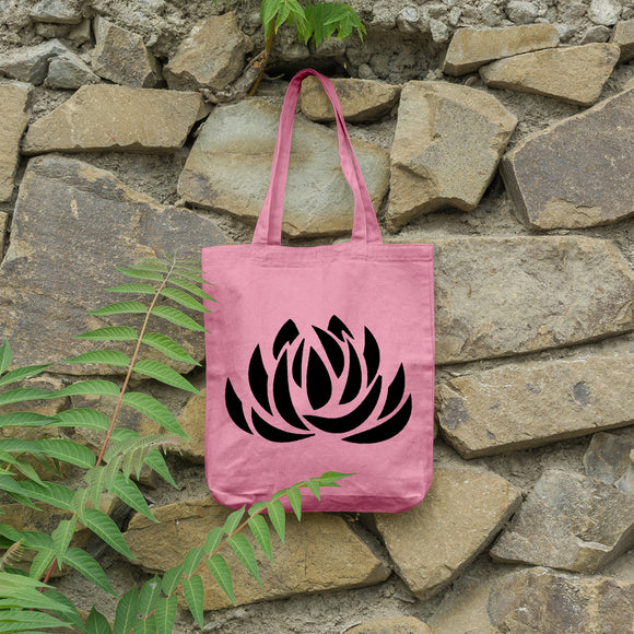 Lotus flower | 100% Cotton tote bag - Adnil Creations
