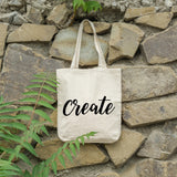 Create | 100% Cotton tote bag - Adnil Creations