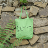 Dopamine molecule | 100% Cotton tote bag - Adnil Creations
