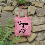 Vegan AF | 100% Cotton tote bag - Adnil Creations
