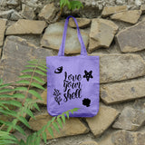 Love your shell | 100% Cotton tote bag - Adnil Creations