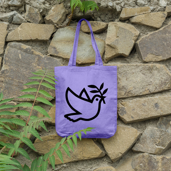 Dove | 100% Cotton tote bag - Adnil Creations