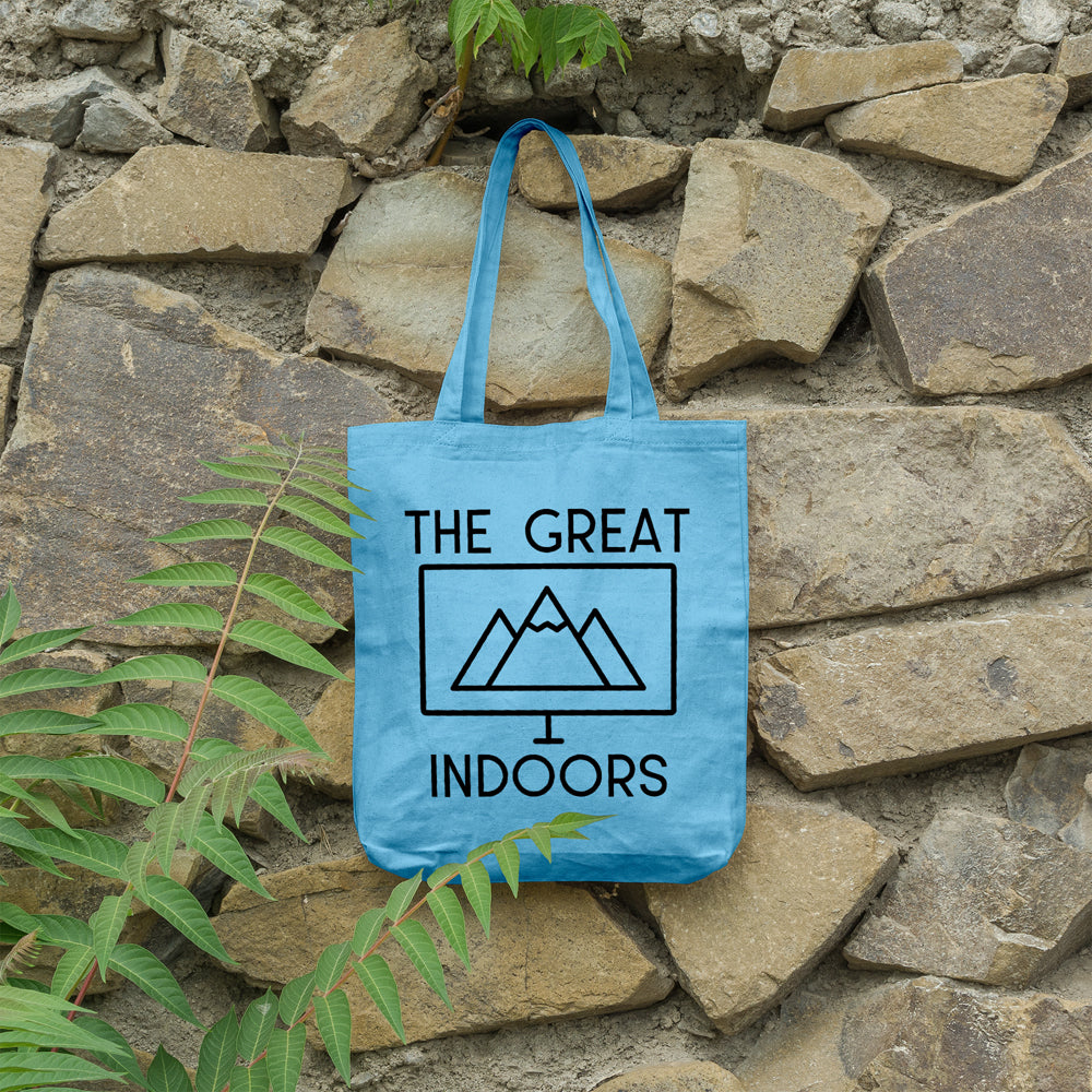 The great indoors | 100% Cotton tote bag - Adnil Creations
