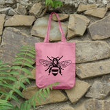 Honey bee | 100% Cotton tote bag - Adnil Creations
