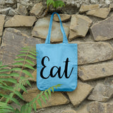Eat | 100% Cotton tote bag - Adnil Creations