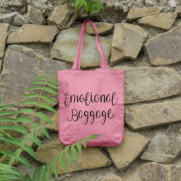 Emotional baggage | 100% Cotton tote bag - Adnil Creations