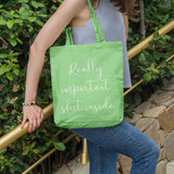 Really important shit inside | 100% Cotton tote bag - Adnil Creations