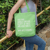 Who am I kidding? | 100% Cotton tote bag - Adnil Creations