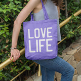 Love life | 100% Cotton tote bag - Adnil Creations