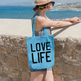 Love life | 100% Cotton tote bag - Adnil Creations