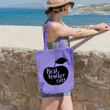 Best teacher ever | 100% Cotton tote bag - Adnil Creations