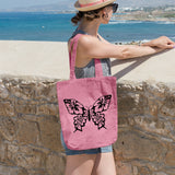 Hibiscus butterfly | 100% Cotton tote bag - Adnil Creations