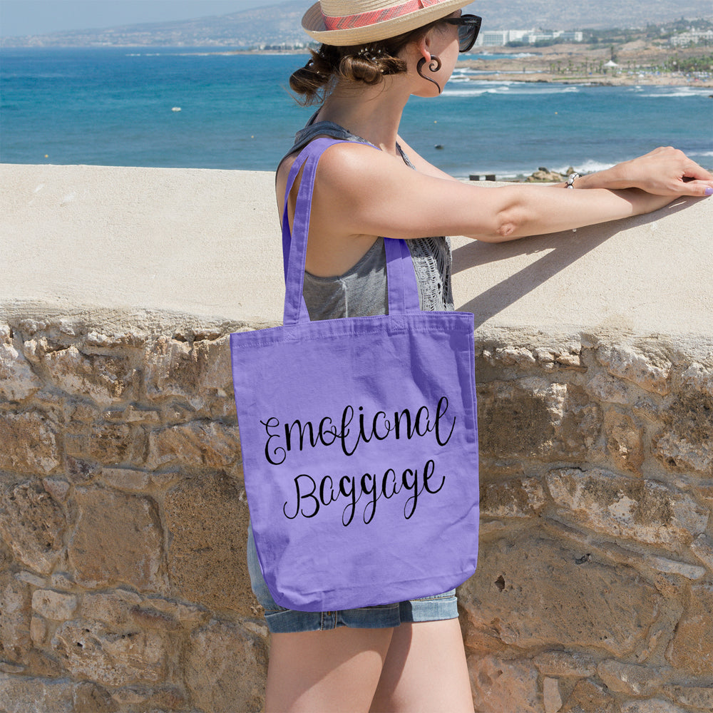 Emotional baggage | 100% Cotton tote bag - Adnil Creations
